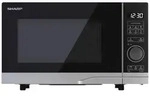 Sharp YC-PS204AE-S Mikrowelle 20L schwarz/silber
