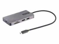 StarTech.com USB C Multiport Adapter - USB C auf Dual HDMI Video - 4K 60Hz -