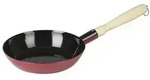 RIESS Holzknechtpfanne &Oslash;24cm rot Emaille
