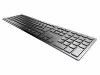 CHERRY KW 9100 SLIM - Tastatur - kabellos - 2.4 GHz, Bluetooth 4.0 -