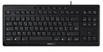 CHERRY TAS STREAM KEYBOARD TKL Corded CH-Layout schwarz Eingabe / Ausgabe M&auml;use &