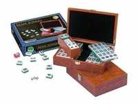3166 - Mah Jongg, Designbox, mit Würfel, ohne arabische Zahlen, Brettspiel, ab 8