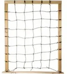 Kletternetz mit Achterhaken