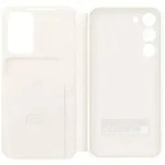 Samsung Smart View Wallet Case Flip Case Samsung Galaxy S23+ Cream Sto&szlig;fest
