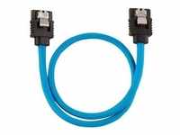 Case acc Corsair Prem. sleeved cable set SATA blue, 30cm