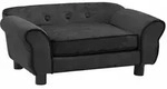 vidaXL Hundesofa Dunkelgrau 72x45x30 cm Pl&uuml;sch