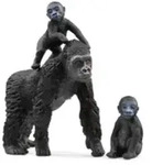 schleich WILD LIFE 42601, 3 Jahr(e), Schwarz, Grau