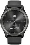Garmin VIVOMOVE TREND Smartwatch Schwarz, Schiefer-Grau