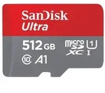 SanDisk Ultra - Flash-Speicherkarte (microSDXC-an-SD-Adapter inbegriffen)
