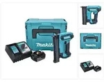 Makita DFN 350 RT1J Akku Stauchkopfnagler 18 V 15 - 35 mm + 1x Akku 5,0 Ah +