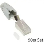 Good Connections&reg; RJ45 Netzwerkstecker Cat.6A, geschirmt, f&uuml;r Cat.7, Cat.6A, Cat.6