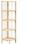 vidaXL Eckregal Zedernholz 27x27x110 cm