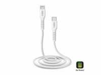SBS 1 m Lightning USB C Männlich Weiß Type-C cable for data and charging