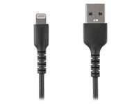 StarTech.com 1m USB-A auf Lightning-Kabel - Hochbelastbare, robuste Aramidfaser - USB