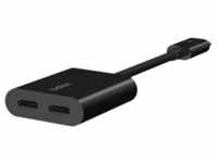 Belkin Connect Audio + Charge - USB-C auf USB-C Kopfhörer-/Ladeadapter - USB-C