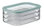 Mepal | Aufschnittdose Modula | Nordic Green Design | perfekt f&uuml;r Wurst &...