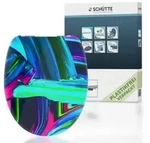 Duroplast WC-Sitz NEON PAINT, mit Absenkautomatik