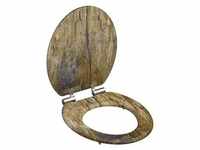 SCHÜTTE Toilettensitz Solid Wood MDF Braun
