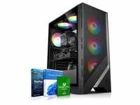 Kiebel Gaming PC Speed V AMD Ryzen 5 5500, 32GB DDR4, NVIDIA RTX 4060 8 GB, 1TB SSD,