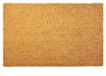FLOORDIREKT Fu&szlig;matte Kokos - 100 % nat&uuml;rliche Kokosfasern - Rutschfest &