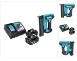 Makita DFN 350 RT Akku Stauchkopfnagler 18 V 15 - 35 mm + 2x Akku 5,0 Ah +...