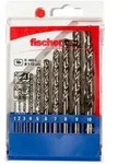 fischer 536603, Bohrer, 1 cm, Aluminium, Messing, Bronze, Eisenguss, Hartplastik,