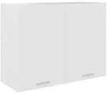 vidaXL H&auml;ngeschrank Lyon Wei&szlig; 80x31x60 cm Holzwerkstoff