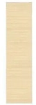vidaXL Teppich Bambus 80x300 cm Natur
