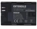 EXTENSILO Akku kompatibel mit Canon Batteriegriff BG-E7, BG-E6, BG-E13, BG-E14, BG-E9