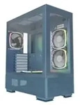 Montech SKY TWO, Midi Tower, PC, Blau, ATX, micro ATX, Mini-ITX, Gaming, Blau, Gr&uuml;n,