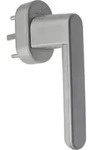 Fenstergriff mit Alarm Silber 115 dB Schellenberg 46509 37 mm