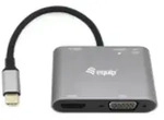 Equip USB-C 5-in-1 Multifunktionsadapter Multimedia-Technik Dockingstation