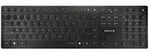 Cherry KW 9100 SLIM - Tastatur - kabellos - 2.4 GHz, Bluetooth 4.0 - Belgien - T