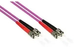 Patchkabel LWL Duplex OM4 (Multimode, 50/125) ST/ST, LSZH, 0,5m, Good Connections&reg;
