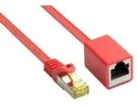 Good Connections&reg; RJ45 Patchkabelverl&auml;ngerung mit Cat. 7 Rohkabel und