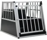 vidaXL Hundetransportbox mit Einzelt&uuml;r 65 x 91 x 69,5 cm
