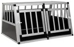 vidaXL Hundetransportbox mit Doppelt&uuml;r 89 x 69 x 50 cm