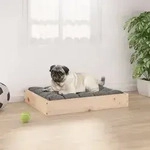 vidaXL Hundebett 61,5x49x9 cm Massivholz Kiefer