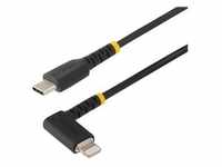 StarTech.com 6ft (2m) Durable USB-C to Lightning Cable - Right-Angled Heavy Duty