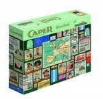 Caper Europe. Brettspiel, f&uuml;r 2 Spieler, ab 10 Jahren, DE-Ausgabe