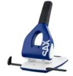 Sax 618 - Locher - strapazierbar - 65 Bl&auml;tter/ 6.5 mm - Blau