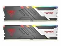 DIMM 32 GB DDR5-6400 2x 16 GB dual kit black PVVR532G640C32K Viper Venom RGB INTEL