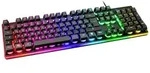 DELTACO GAMING GAM-021-RGB-DE Kabelgebunden, USB Gaming-Tastatur Deutsch, QWERTZ