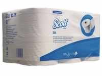 Toilettenpapier Scott 8518 2-lagig,Kleinrollen 6 Btl.x 6 Kleinrollenx350 Blätter