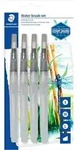 STAEDTLER Wassertankpinsel-Set Design Journey, 4er Blister