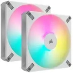 CORSAIR iCUE AF140 RGB ELITE - Gehäuselüfter - 140 mm - weiß (Packung mit 2)