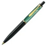 Pelikan Kugelschreiber K200 Gruen-Marm. Etui - Kugelschreiber - Gold; Schwarz; G