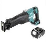Makita DJR 187 Akku Recipros&auml;ge 18 V Brushless S&auml;bels&auml;ge + 1x 6,0 Ah Akku -...