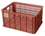 Basil Fahrradkasten Crate L terra red, 40ltr, Kunststoff