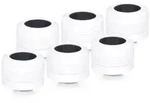 ANS Alphacool Eiszapfen PRO 16mm HardTube Fitting G1/4 - White Sixpack
